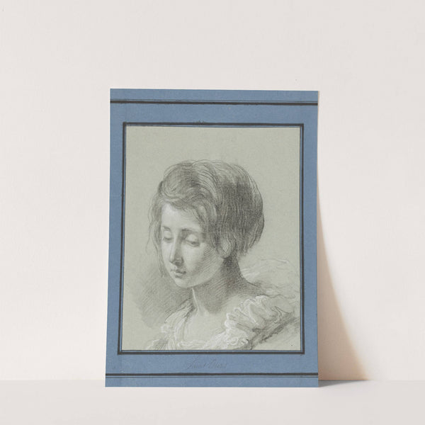 Bildnis einer jungen Frau by Jean Pierre Saint-Ours