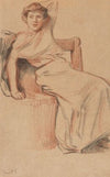 Bildnis einer sitzenden Dame (1910-20)