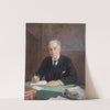 Bildnis eines Herrn by Emil Orlik