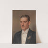 Bildnis eines Herrn mit Miniaturkette (1934) by Alexander Pock