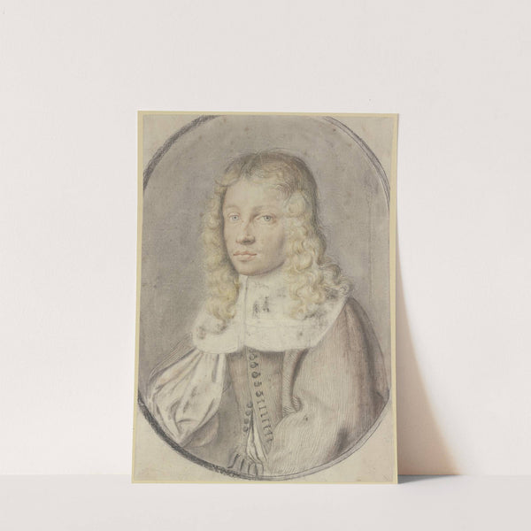 Bildnis eines jungen Mannes nach links by Joachim Von Sandrart