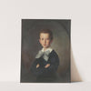 Bildnis eines Jungen (Rudolf Langer) by Carl Teibler