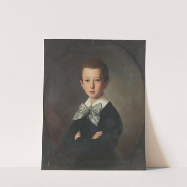 Bildnis eines Jungen (Rudolf Langer) by Carl Teibler