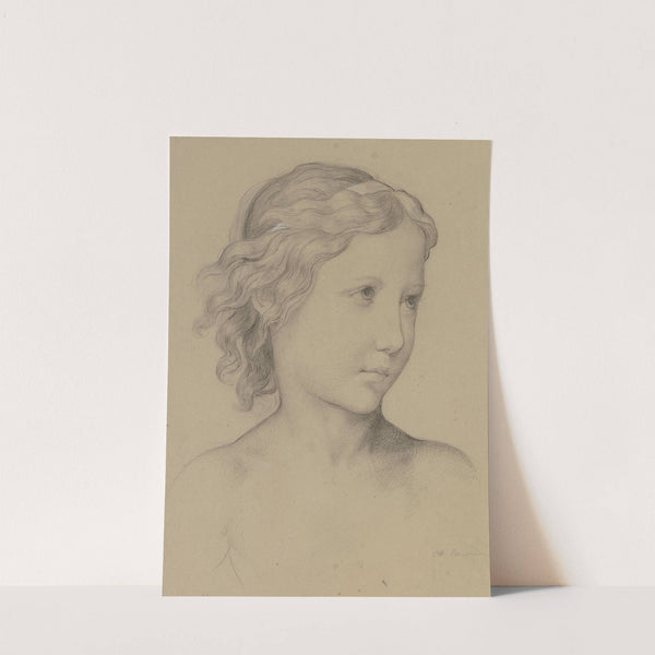 Bildnis eines Mädchens nach rechts by Marie Ellenrieder
