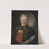 Bildnis eines vornehmen Herrn in Husarenuniform (1874) by Anton Ebert