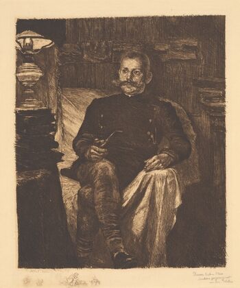 Bildnis Franz Rose-Döhlau (1893)