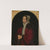 Bildnis Frau Agnes Peschel, Gattin des Künstlers (1830) by Carl Gottlieb Peschel