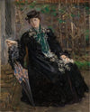Bildnis Frau Charlotte Berend-Corinth im Garten