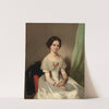 Bildnis Freifrau Pauline von Stetten by Johann Grund