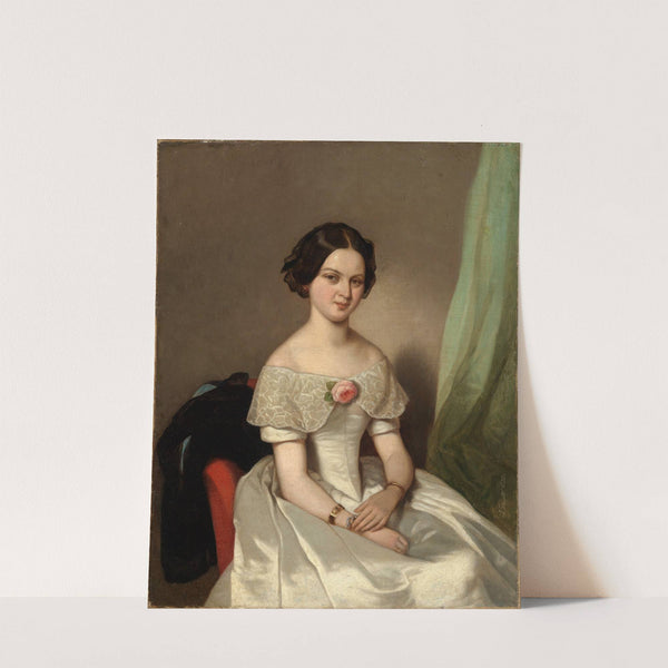 Bildnis Freifrau Pauline von Stetten by Johann Grund