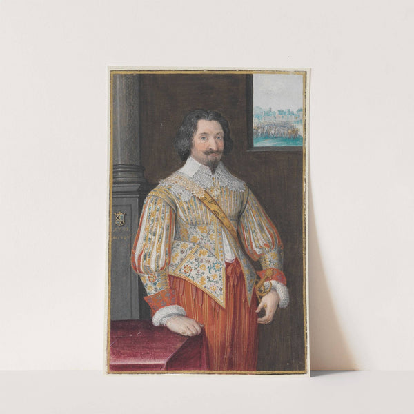 Bildnis Georg II. Herr von Fleckenstein, Kniestück by Friedrich Brentel