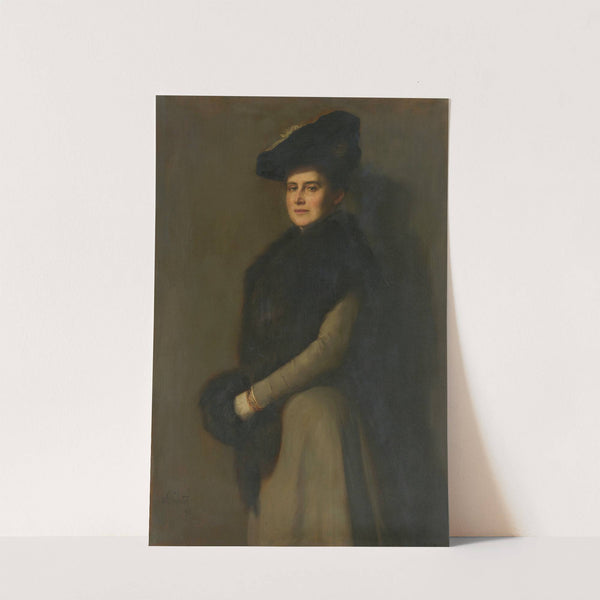 Bildnis I. K. H. der Erbgroßherzogin Hilda von Baden (1903) by Otto Propheter