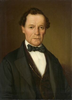 Bildnis Joseph Hugel aus Bonndorf (1870)