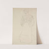 Bildnis Magda Mautner-Markhof Studie by Gustav Klimt