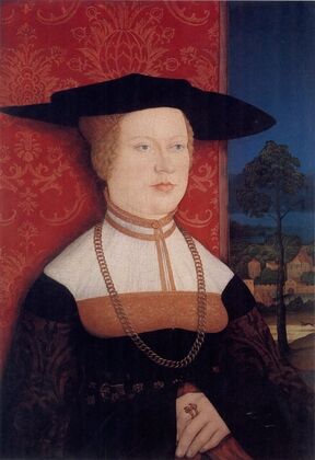 Bildnis Margarethe Rott geb Vöhlin (1527)