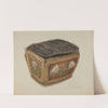 Birch Bark Sewing Basket by John Cooke