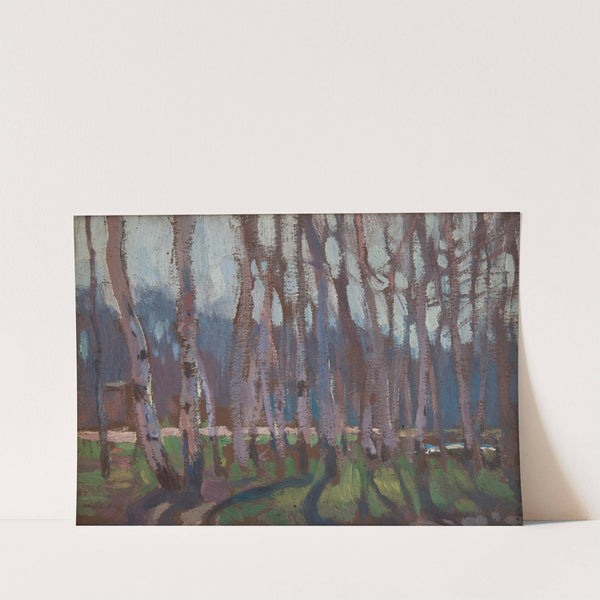 Birch-Grove (1904) by Jan Stanislawski