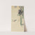 Bird at flowering bean plant by Ohara Koson