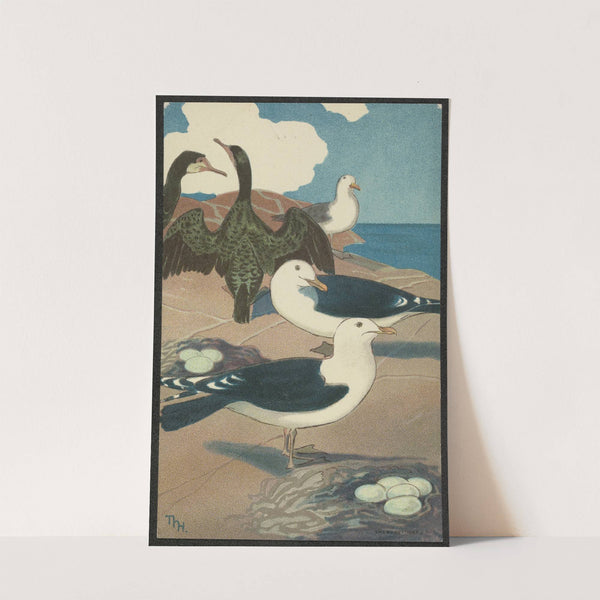 Bird motif by Thorolf Holmboe