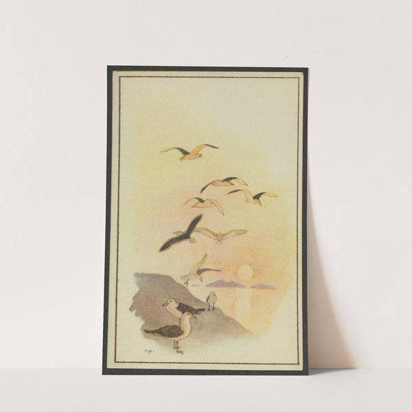 Bird motif by Thorolf Holmboe