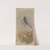 Bird on a stalk, singing (1883) by Fidelia Bridges