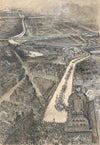 Bird’s Eye View of [Queen Victoria’s Funeral] Procession