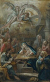 Birth of Jesus and the Adoration of the Shepherds