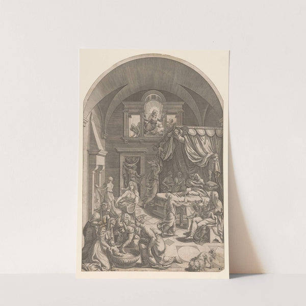 Birth of John the Baptist by Diana Scultori