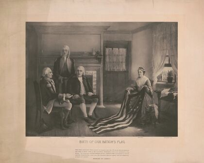 Birth of our nation’s flag (1893)