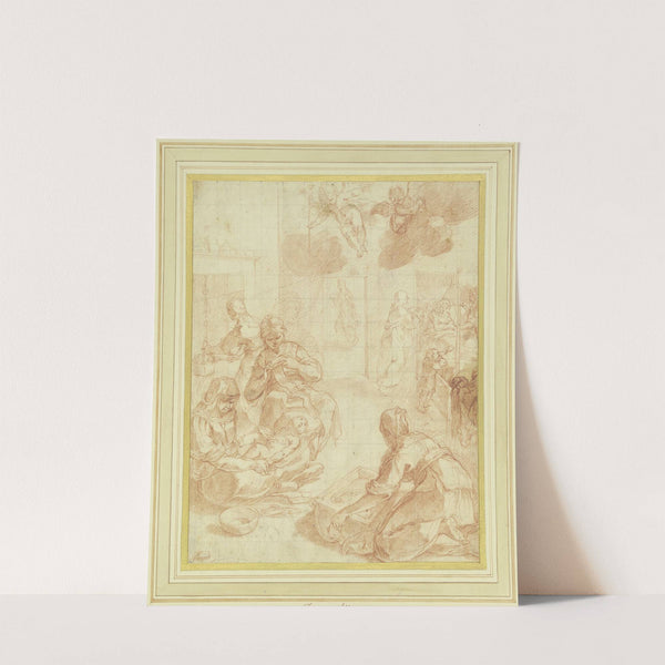 Birth of the Blessed Virgin Mary by Francesco Albani
