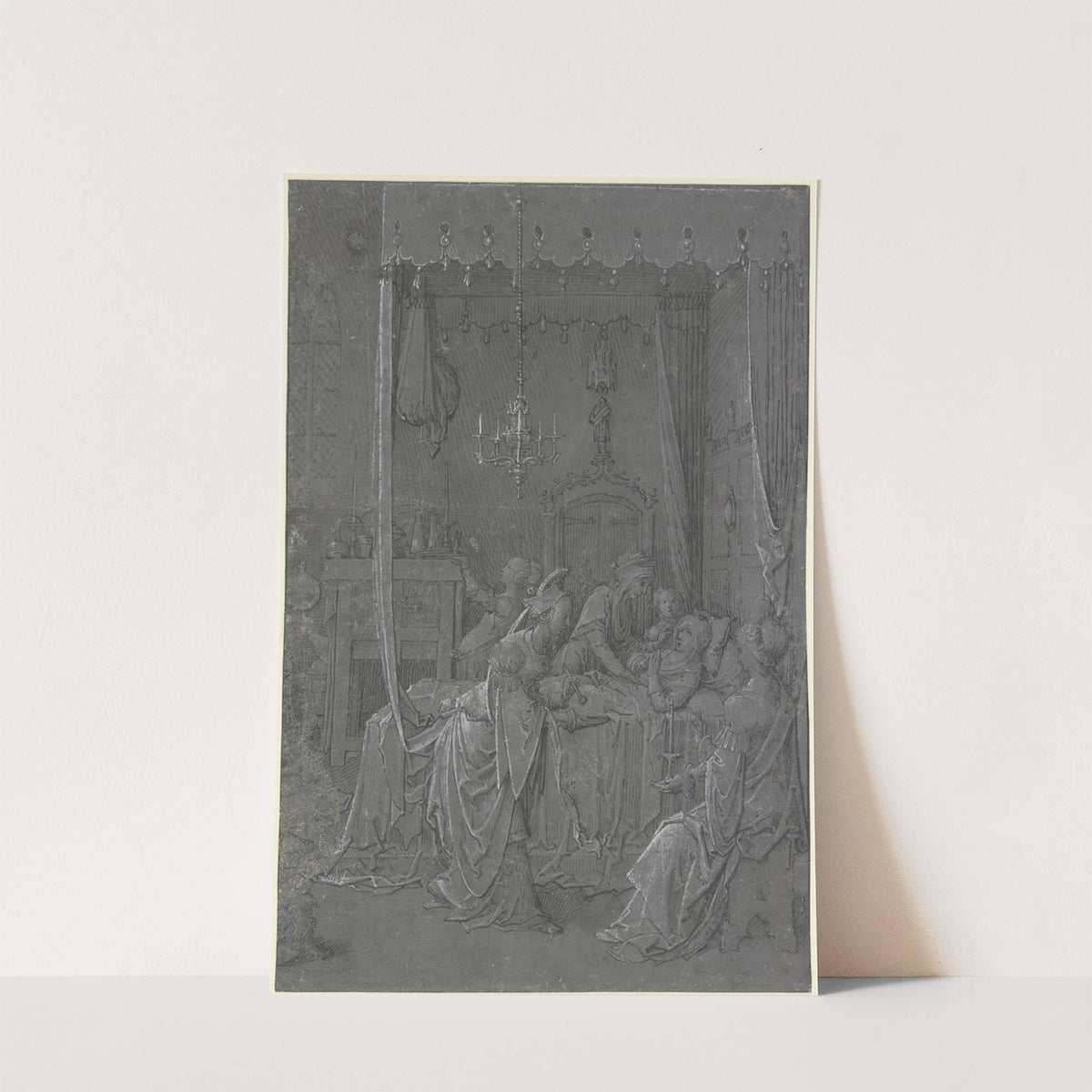 Birth of the Blessed Virgin Mary by Jan De Beer
