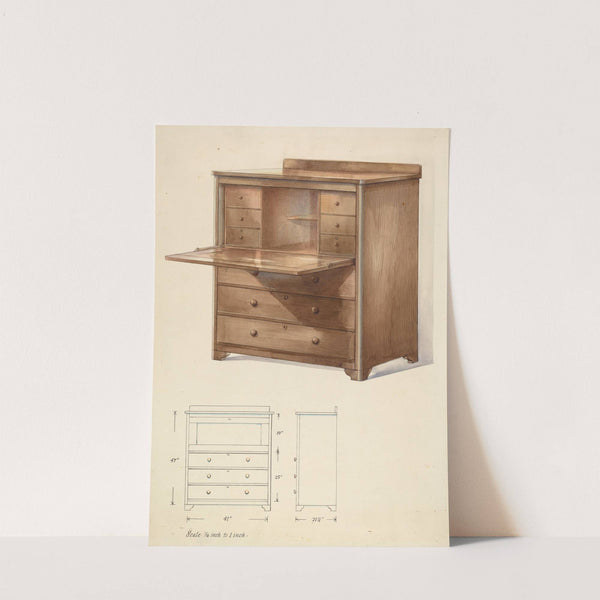 Bishop Hill - Desk by Alfred Koehn