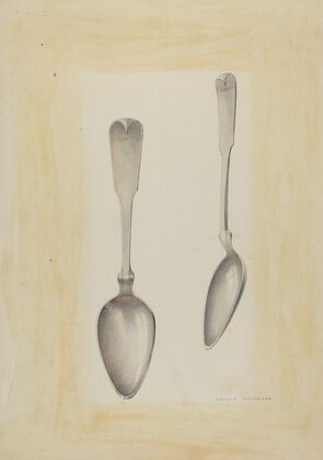 Bishop Hill – Large Silver Spoon