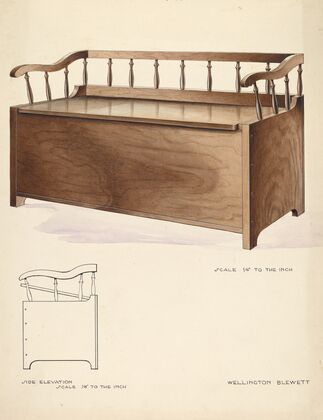Bishop Hill – Settee and Chest