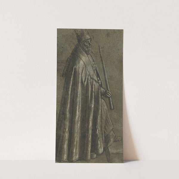 Bishop Holding a Candle by Vittore Carpaccio