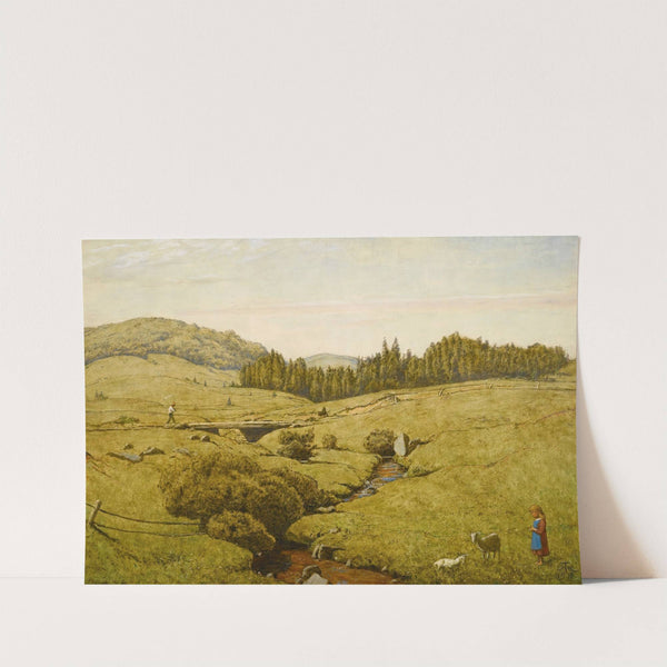 Black Forest Landscape (1917) by Hans Thoma