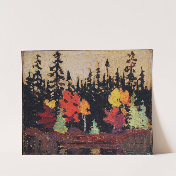 Black Spruce and Maple by Tom Thomson