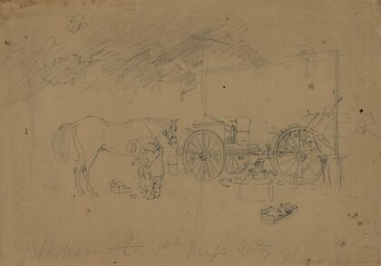 Blacksmith 1st Mass. Arty. Harrisons