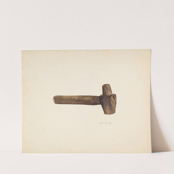 Blacksmith&#039;s Hammer by Ethel Dougan