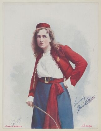 Blanche Bates in Under Two Flags (1900)