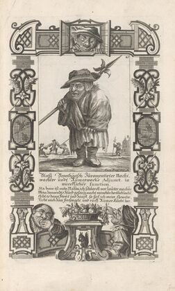 Blaßl Broatgosch Juramentirter Nachtwachter undt Rumorwachs Adjunct in würklicher function, Pl. 45 (1710-1719) — size preview