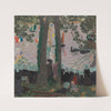 Blessing of a Yacht on the Belon River (1899) by Maurice Denis