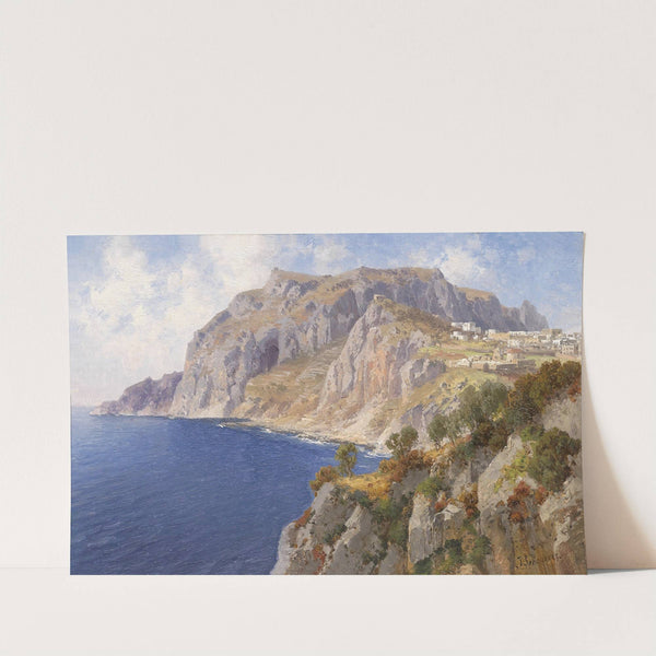 Blick auf Capri by Joseph Schoyerer