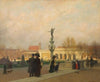 Blick auf das Burgtor (von der Rampe des Kunsthistorischen Hofmuseums) (1911)