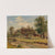 Blick auf das Dorf Tutschach bei Aflenz mit dem Jauringbach im Vordergrund by Ludwig Halauska