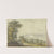 Blick auf das Rheintal von der Hohen Wurzel zwischen Wiesbaden und Bad Schwalbach aus, mit Staffagefiguren by Johann Jakob Koller