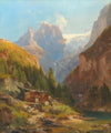 Blick Auf Den Goldeck Kees