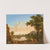 Blick auf den Tiber und St. Peter vom Ponte Milvio by Jacob Philipp Hackert