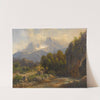Blick auf den Watzmann (1863) by Carl Millner