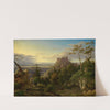Blick auf die Burg Alt-Eberstein by Carl Ludwig Frommel